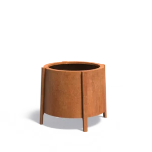 BOTAN Pflanzkübel aus Cortenstahl 800x750