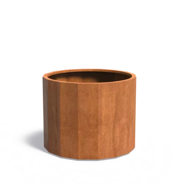 BOXER Pflanzkübel mit Boden aus Cortenstahl 1000x800