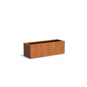 CARREZ Pflanzkübel 1500x500x500 Cortenstahl