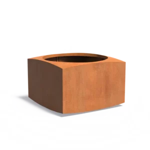 NOOA Pflanzkübel aus Cortenstahl 1200x1200x800