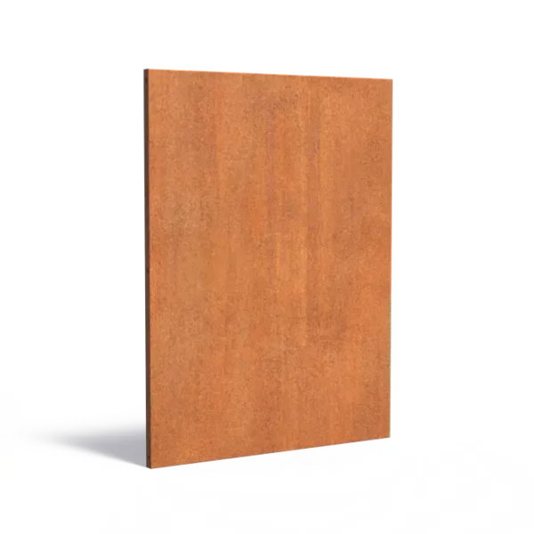 BASIC Gartenpaneel aus Cortenstahl 1350x50x1800