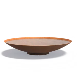 Wasserschale aus Cortenstahl