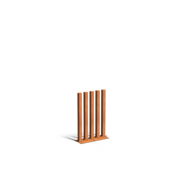 Cortenstahl-Totem 1500 1000x100x1500